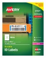 Avery Durable ID Labels, TrueBlock Technology, Permanent Adhesive, 3-1/4” x 8-3/8”, 150 Labels (61531)